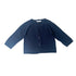 Bout'chou Navy Fine Knit Cardigan - 12 months
