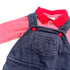Petit Bateau Dungarees & Bodysuit - 3 months