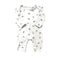 The Little White Company White Safari Sleepsuit - 3 months