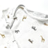 The Little White Company White Safari Sleepsuit - 3 months