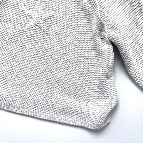 Grey Zara Knit Cardigan - 9 months