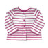Pink Stripe Petit Bateau Cardigan - 12 months