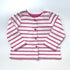 Pink Stripe Petit Bateau Cardigan - 12 months