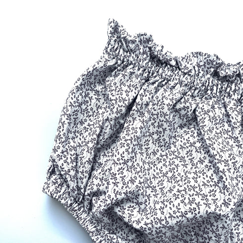 Brown Flower Rose & Guy Bloomer - 18 months