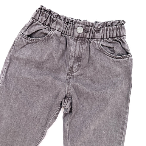 H&M Grey Paperbag Jeans - 5 years