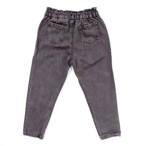 H&M Grey Paperbag Jeans - 5 years