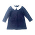 Jacadi Navy Dress Petal Collar - 5 years