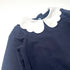 Jacadi Navy Dress Petal Collar - 5 years