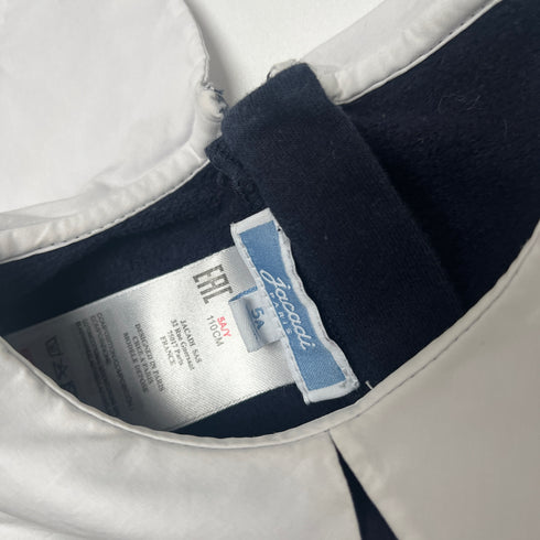 Jacadi Navy Dress Petal Collar - 5 years