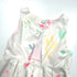 Jacadi White Summer Dress Neon Flowers - 5 years