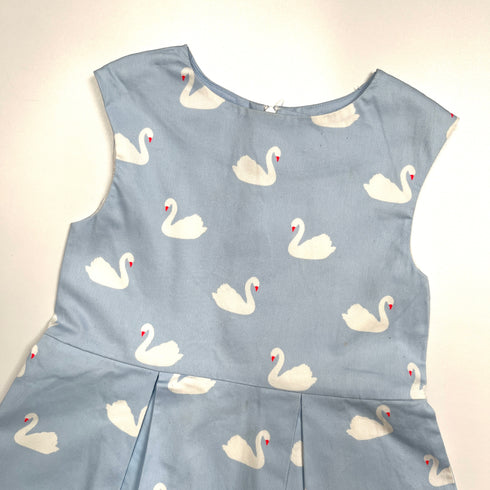 Jacadi Blue Swan Dress - 4 years
