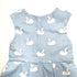 Jacadi Blue Swan Dress - 4 years
