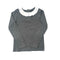 Jacadi Grey Top Pleated Collar - 8 years