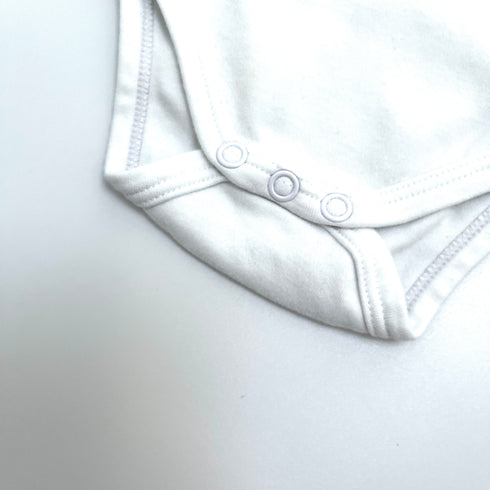 Jacadi White Bodysuit "Petit Garcon" - 3 months