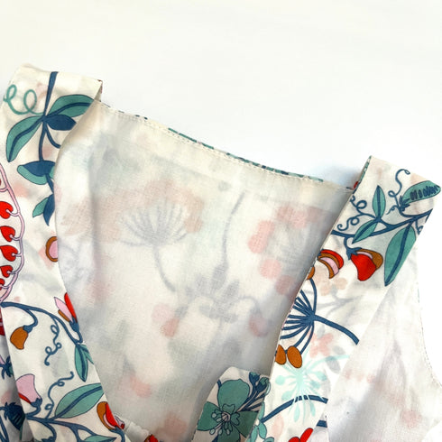 Jacadi Flower Print Romper - 12 months