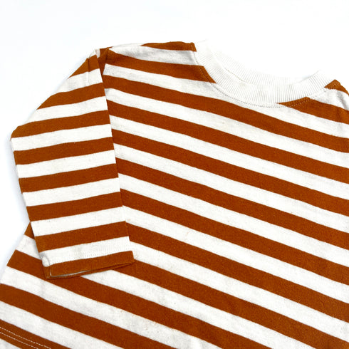 Zara Brown Striped T-Shirt - 12 months
