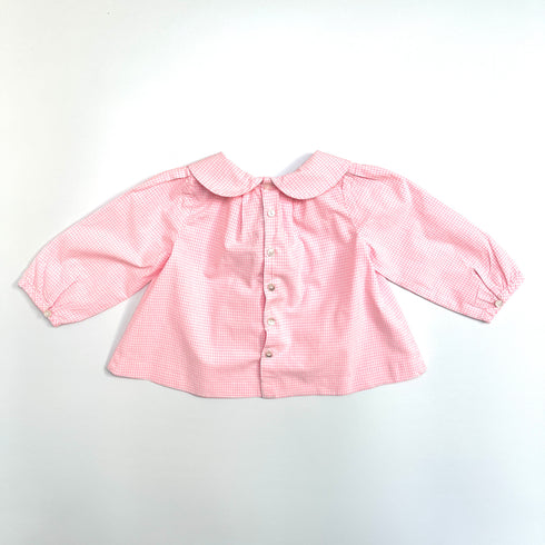 Jacadi Neon Checked Blouse - 18 months
