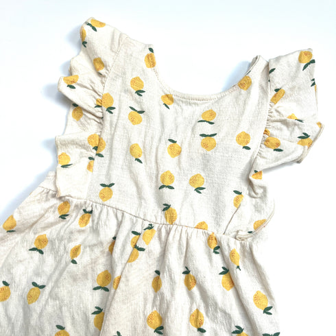 Zara Lemon Dungarees - 24 months