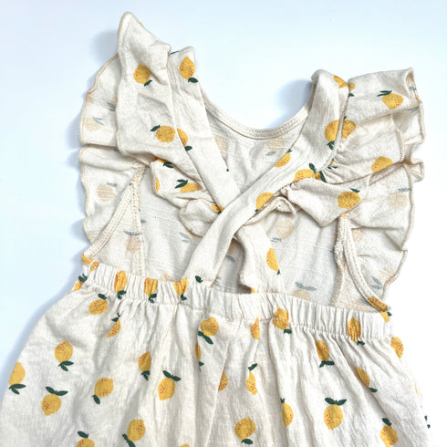 Zara Lemon Dungarees - 24 months