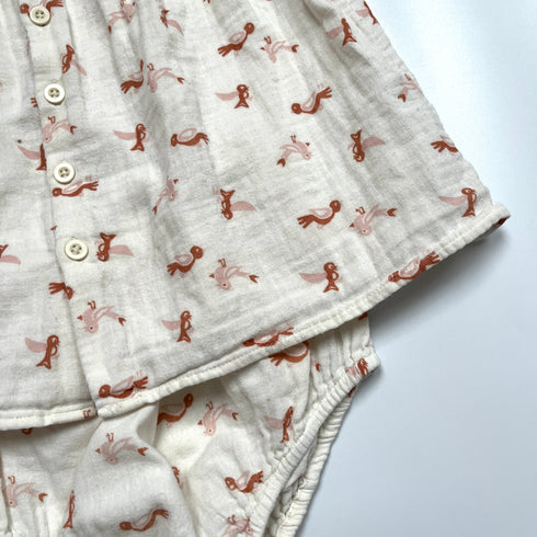 Petit Bateau Cotton Ensemble - 18 months