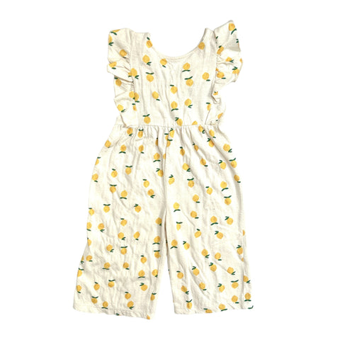 Zara Lemon Dungarees - 24 months
