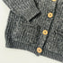 Grey 1+ in the Family Knit Cardigan - 3y