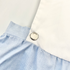 Jacadi Blue & White Colour Block Bubble Romper – 1 Month