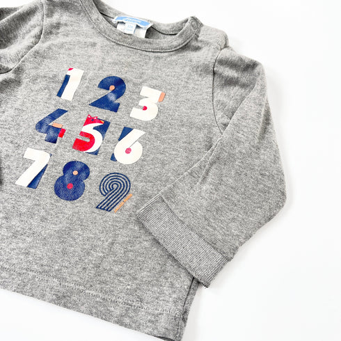 Grey Jacadi Sweatshirt - 12 months