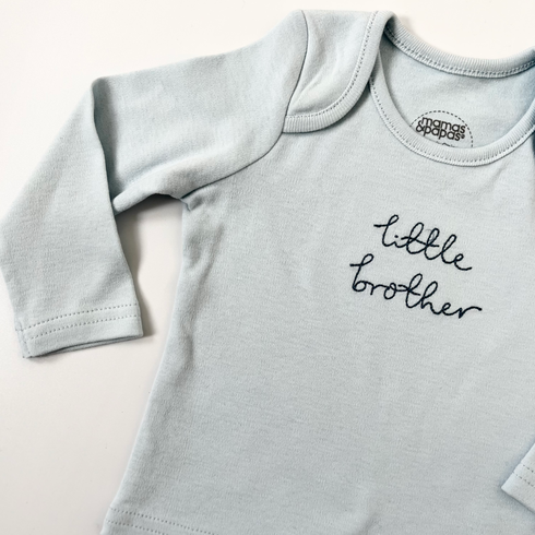 Mamas & Papas Little Brother Long Sleeve Top – 3 Months