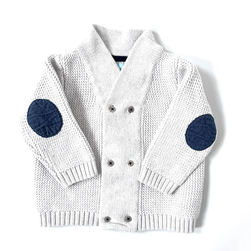 Grey Obaibi Cardigan - 6 months