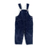 Navy Petit Bateau Cord Dungarees - 12 months