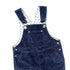 Navy Petit Bateau Cord Dungarees - 12 months