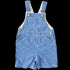 Blue Striped Petit Bateau Dungarees - 12 months