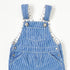 Blue Striped Petit Bateau Dungarees - 12 months