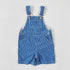 Blue Striped Petit Bateau Dungarees - 12 months