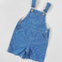 Blue Striped Petit Bateau Dungarees - 12 months