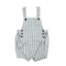 Petit Bateau Stripe Dungarees – 6 Months