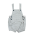Petit Bateau Stripe Dungarees – 6 Months