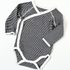 Petit Bateau Fine Stripe Wrap Bodysuit – 6 Months