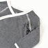 Petit Bateau Fine Stripe Wrap Bodysuit – 6 Months
