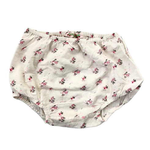 Bonpoint Cream Floral Bloomer – 6 Months