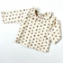 Bonpoint Cream Floral Polka Dot Blouse – 3 Months