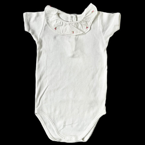 White Bonpoint Vest - 12 months