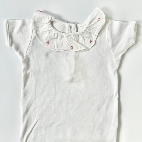 White Bonpoint Vest - 12 months