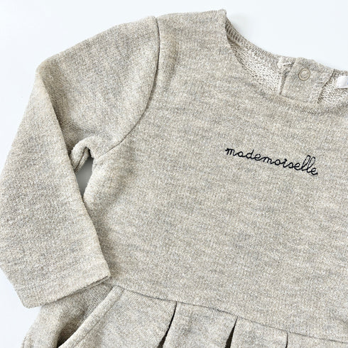 Beige Bout'chou Dress - 12 months