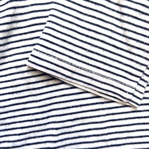 Blue/White Striped Cyrillus Top - 18 months
