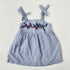 Blue Striped Gap Strap Dress - 18 months