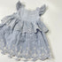 Blue Striped Gap Summer Dress - 24 months