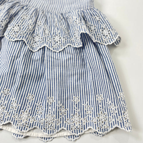 Blue Striped Gap Summer Dress - 24 months