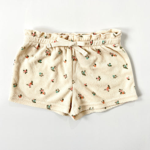 Cream Flower Print H&M Shorts - 18 months